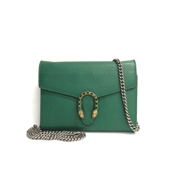 95新 GUCCI/古驰 【折扣仓专属】GUCCI古驰酒神woc链条包WHZ409535H
