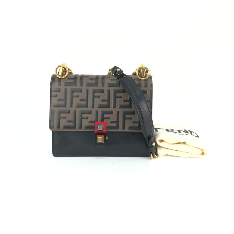 95新 FENDI/芬迪 安洁利严选fendi芬迪kANI单肩包WHZ19758