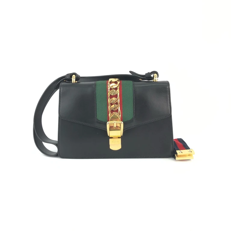 95新 GUCCI/古驰 安洁利严选Gucci古驰塞尔维亚单肩包WHZ17950H