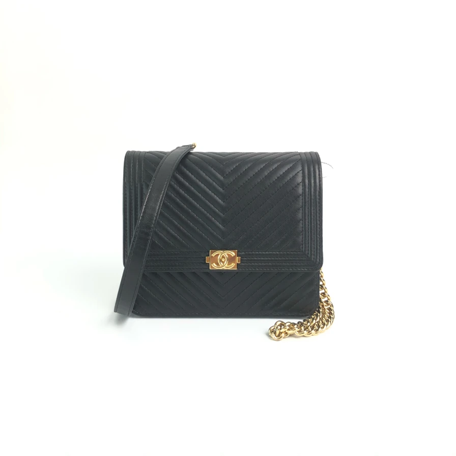 95新 Chanel/香奈儿 安洁利严选 香奈儿leboy 单肩包WHZ20182H