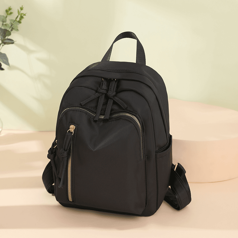 3302时尚休闲百搭女士大学生多功能轻便小众高级双肩背包韩版防水