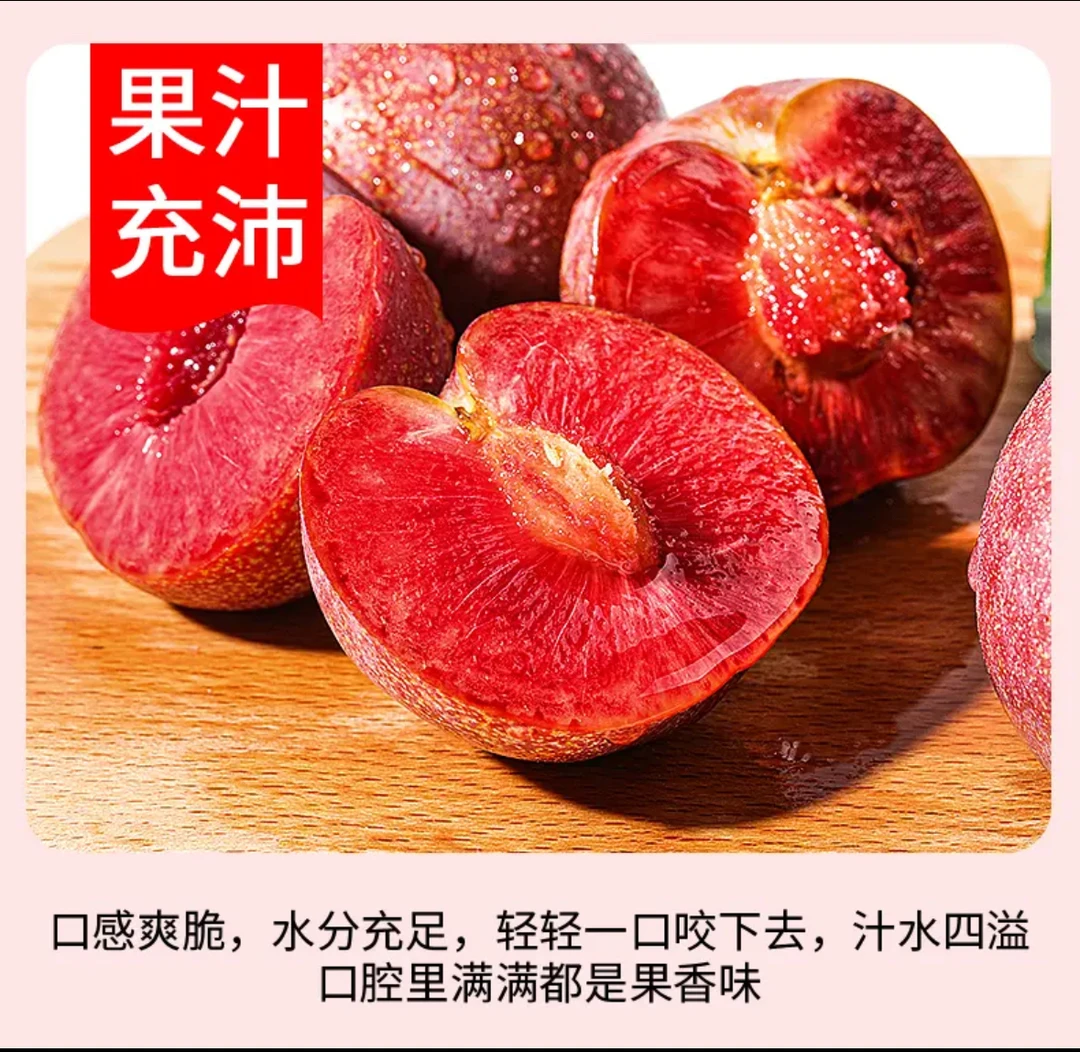 福建富达高山芙蓉李红心李