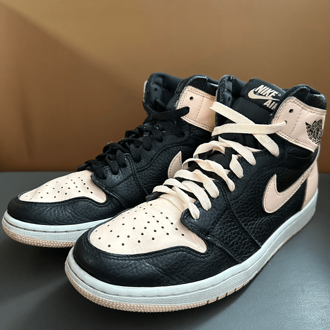 休闲鞋 8新 AJ1黑粉 43码 无原盒 G2933
