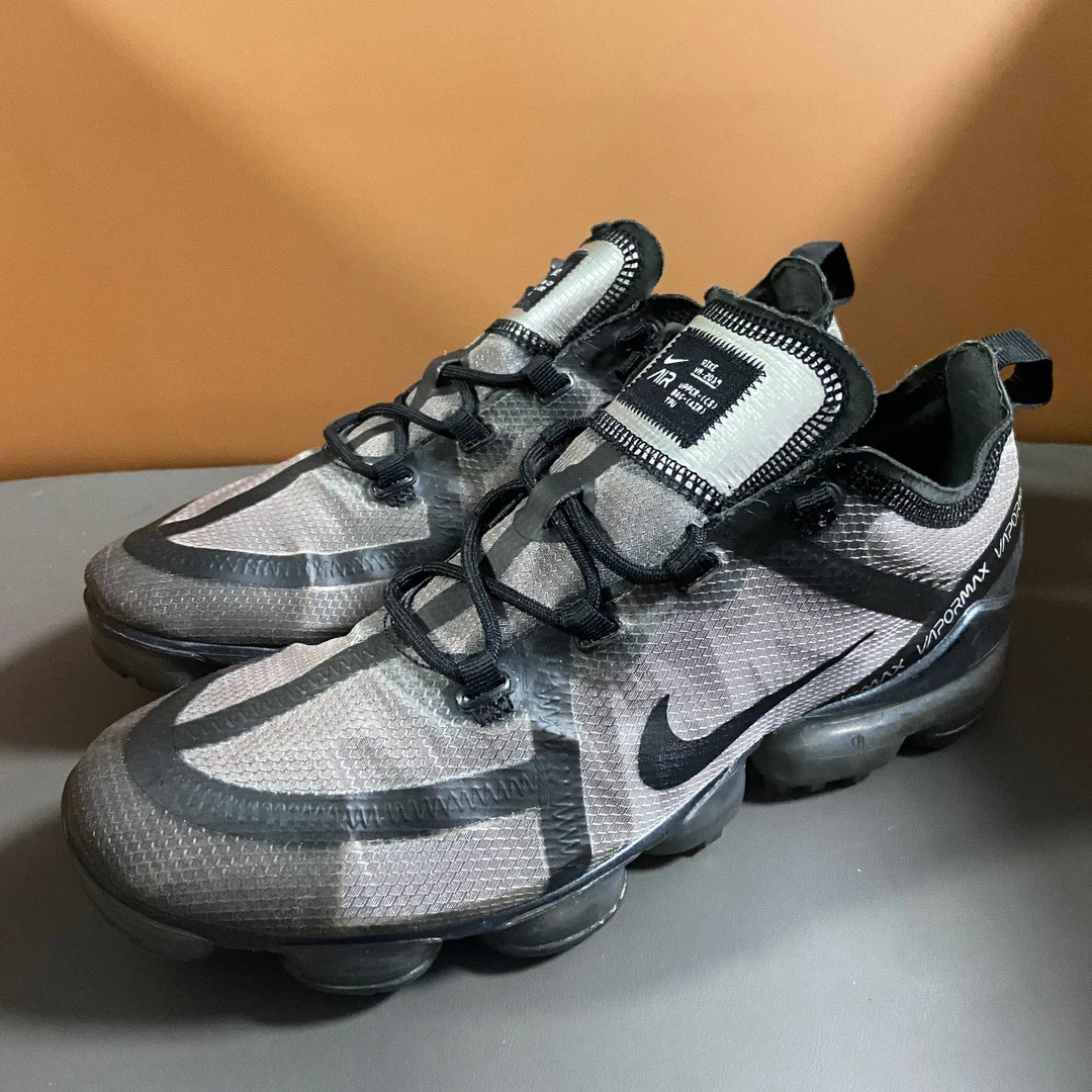 跑鞋 9新 Vapormax 2019 黑武士银 42.5码 无原盒