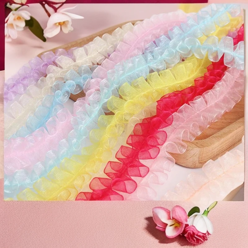 【玲玲专属买一送一福利品】约2.5厘米花边手工编织双边鱼骨雪莎