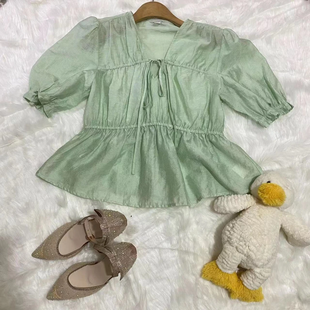 9-25清新洋气夏季女装时尚甜美可爱淑女