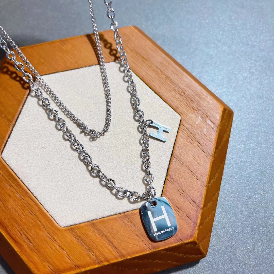 钛钢项链 C015百搭简约时尚小众个性ins素款轻奢气质 项链