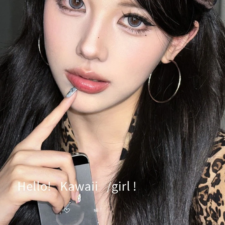 复古千禧辣妹素圈耳环韩系百搭个性夸张耳饰耳夹2024新款