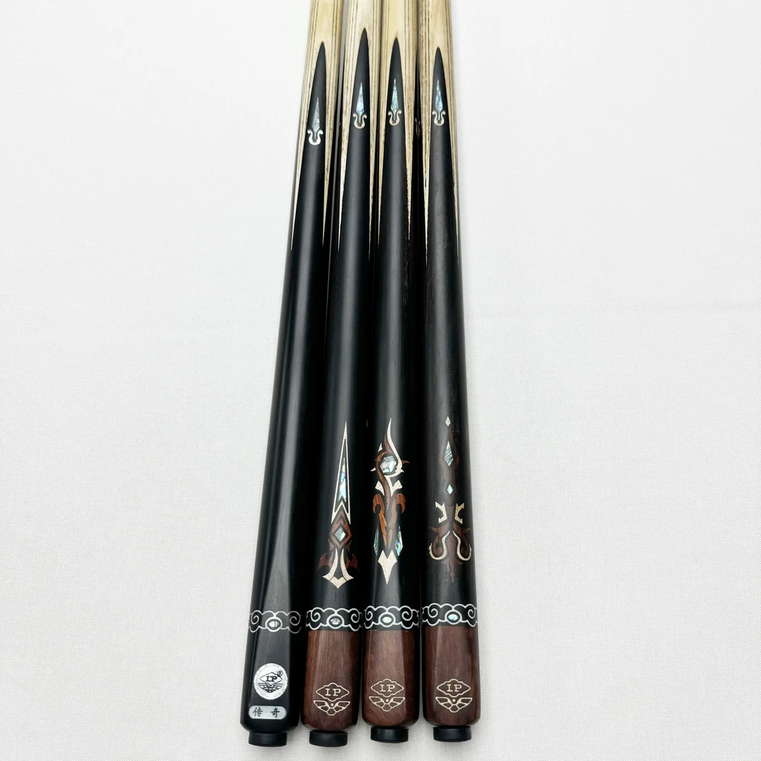 lp传奇系列台球杆小头24年新款中式黑八斯诺克球杆一体通杆桌球杆