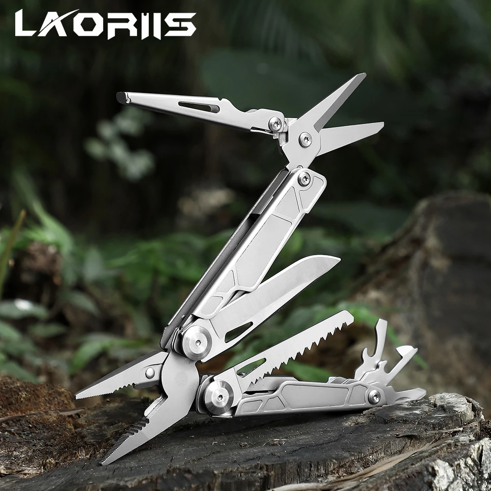 户外多功能钳子露营探险防身折刀Edc便携式折叠高档多功能折叠刀