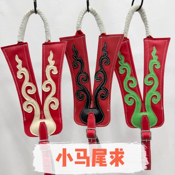 精品小马护尾马尾酋民族特色后求耐用解释马鞍配件藏式马尾求