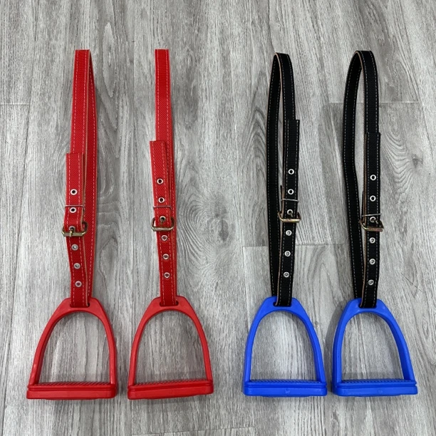 新款马蹬一套树脂材质轻便马蹬赛马马蹬加厚蹬带