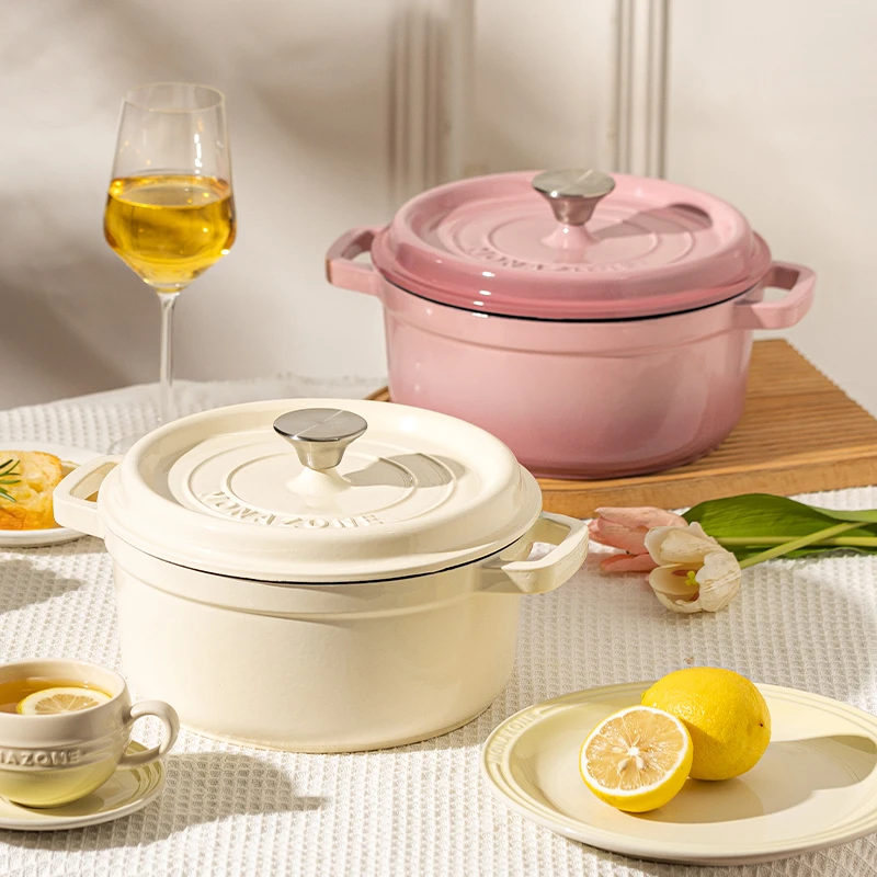 【摩登主妇粉丝专享】MONAZONE珐琅锅铸铁锅焖锅煮锅炖盅炖锅家用