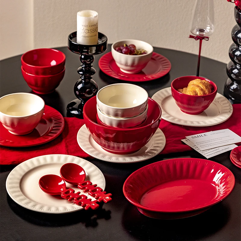 【摩登主妇】乔迁送礼订婚结婚新婚礼物送人碗盘碟套装家新款