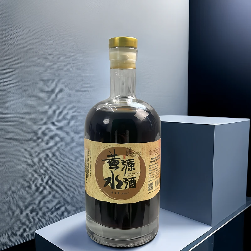酿造新品16度陈酿老米酒传统发酵糯米酒500毫升单瓶品鉴装手工