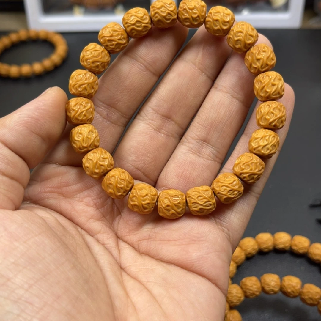 【闪购商品】猴头核桃吊坠龙须10mm小馒头料天花板全品