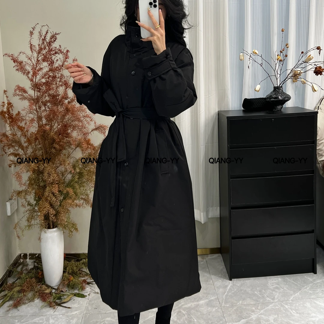 冬季新款设计感小众气质洋气百搭时尚白鸭绒羽绒服720