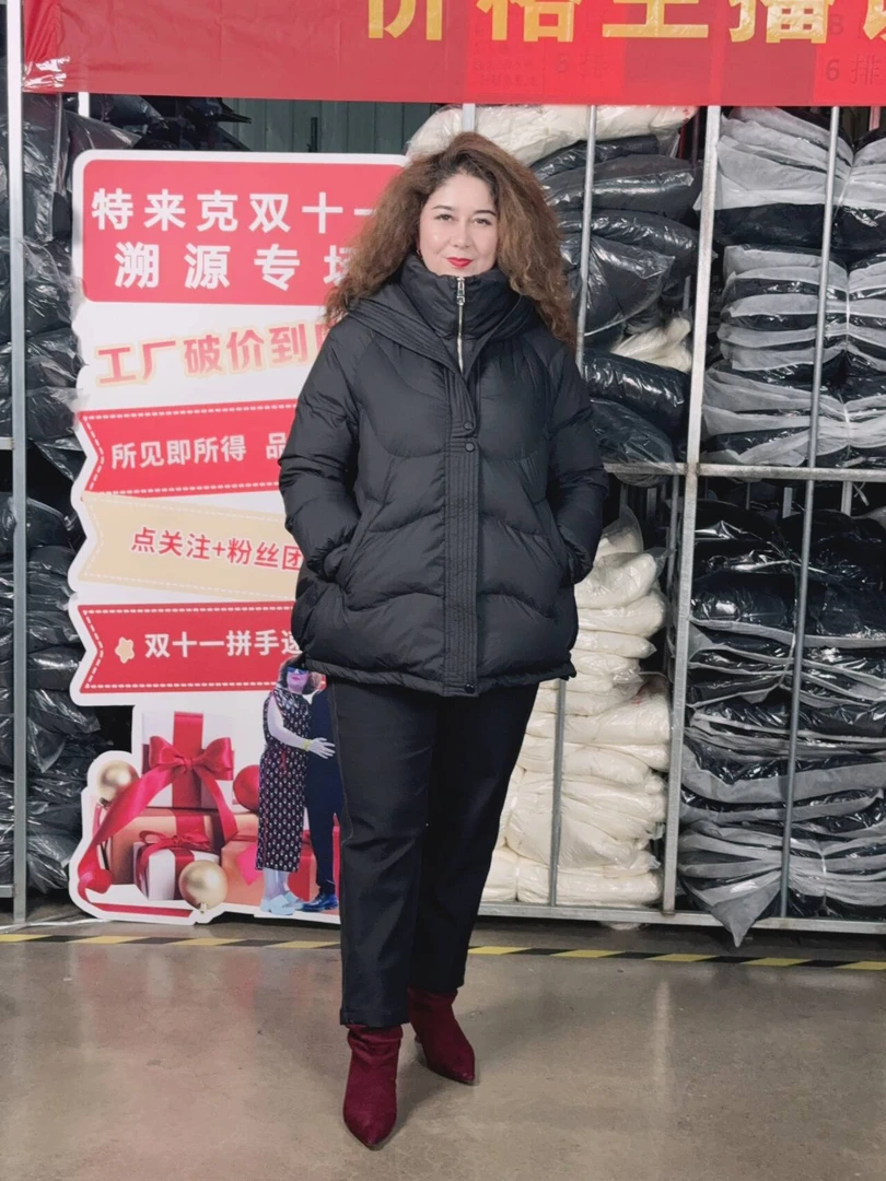 2024年女士冬季收腰时尚百搭高级气质羽绒服YMT7352857