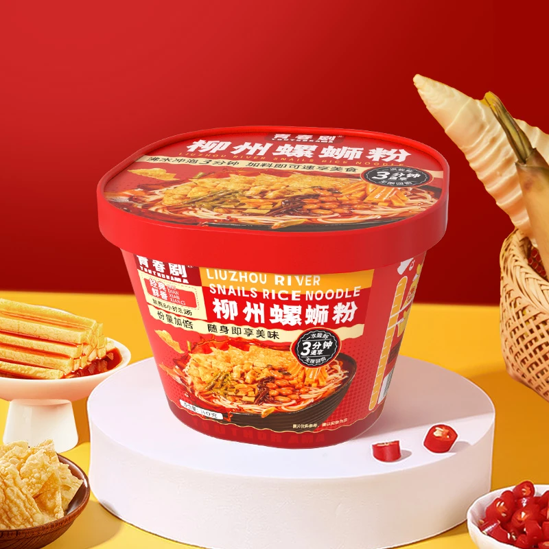青春剧 冲泡型3分钟速享柳州螺蛳粉360g桶装原味即食特色