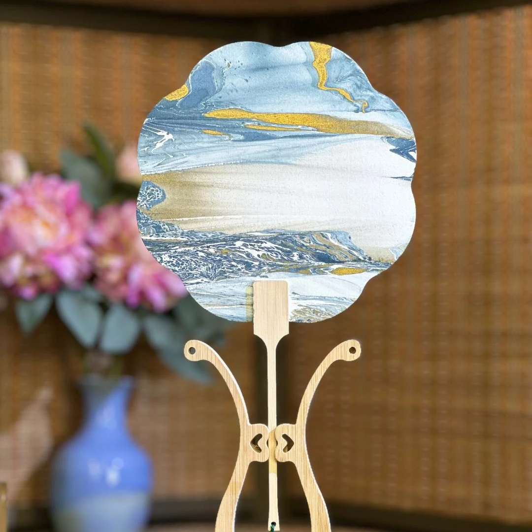 【现场制作】艺馨漆扇下单备注编号2号链接（NO退NO换）