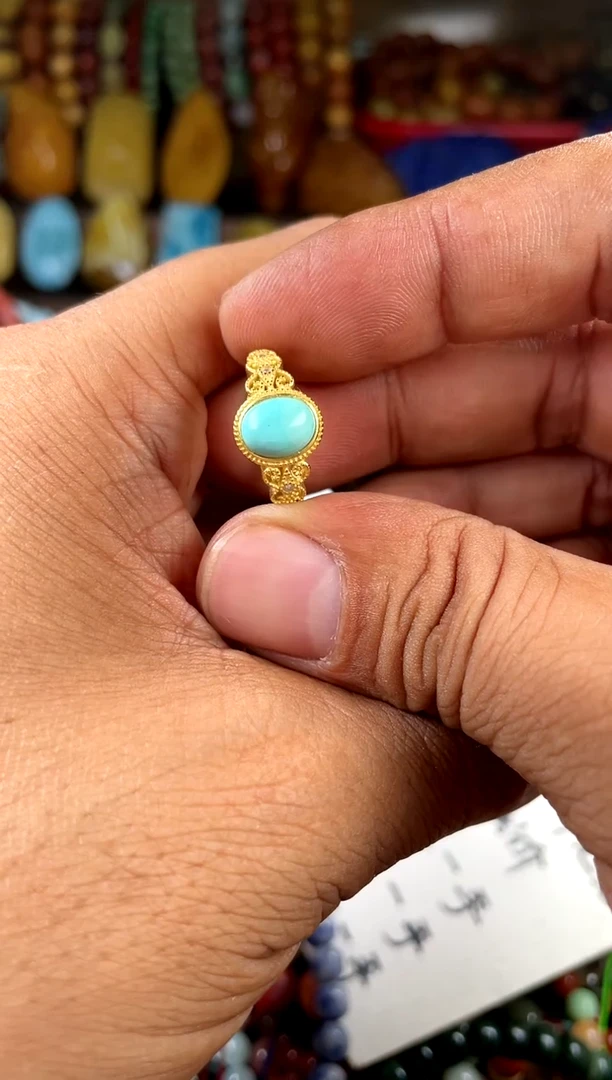 【闪购商品】翡翠戒指银S925镶嵌(一物一件)108547