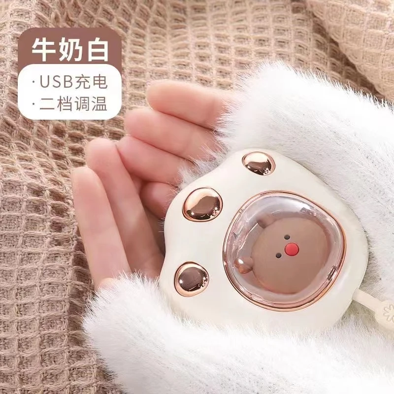 【新疆包邮】冬季便携防爆暖手宝萌宠迷你暖手宝usb充电猫爪暖手宝