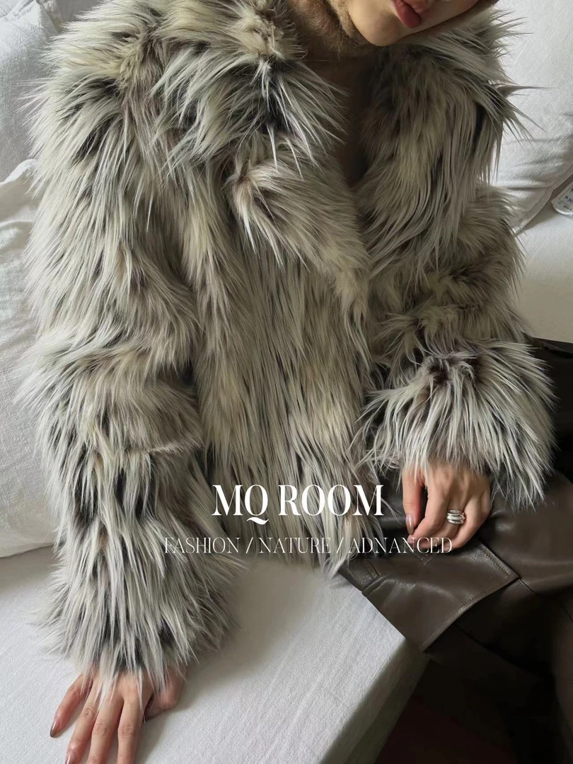 MQROOM新款 好洋气的毛毛外套 超爱2359