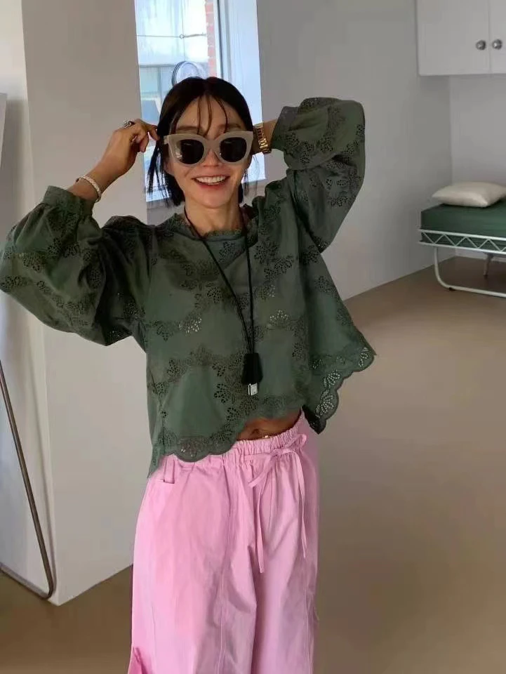 衣服有点好看的 很特别很美的衬衣