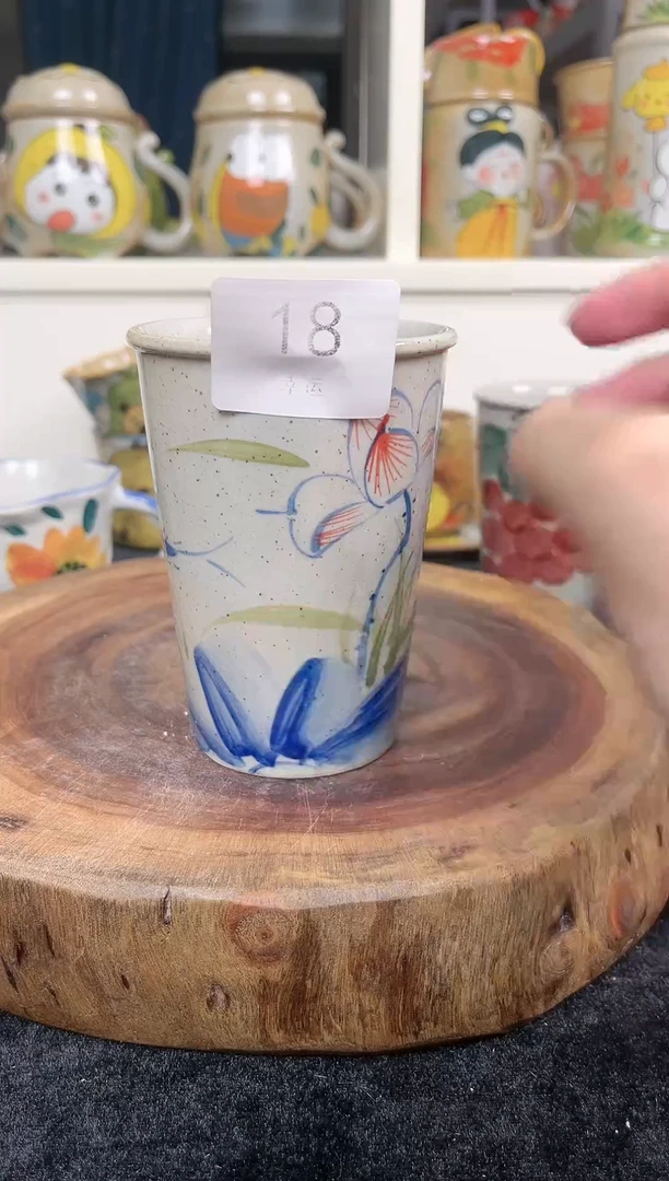 【闪购商品】瓷片景德镇手工手绘陶瓷18