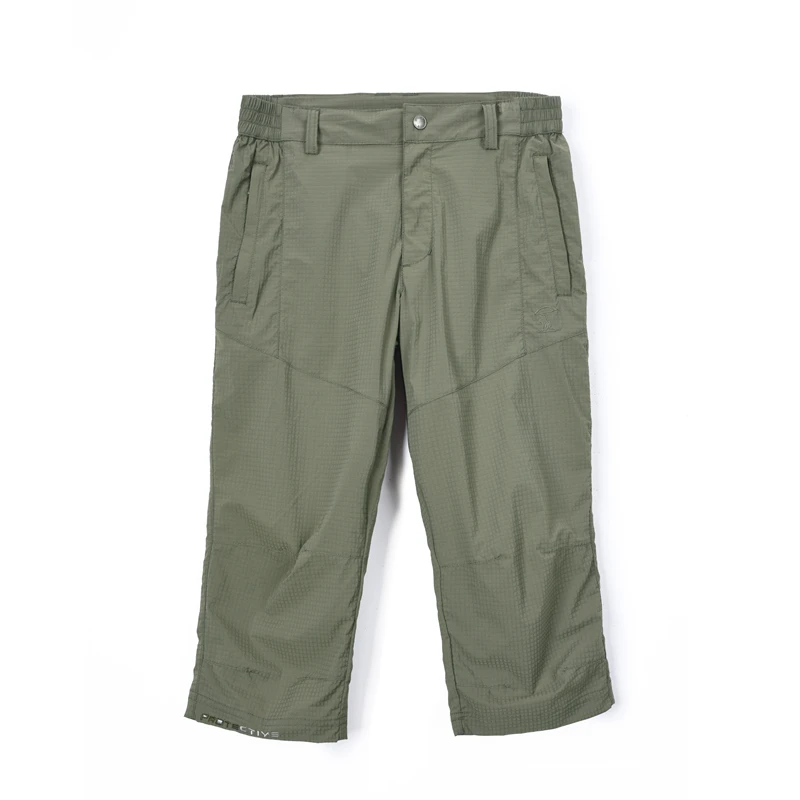 女款夏季户外运动跑步快干中裤透气休闲健身薄款弹力速干七分裤女