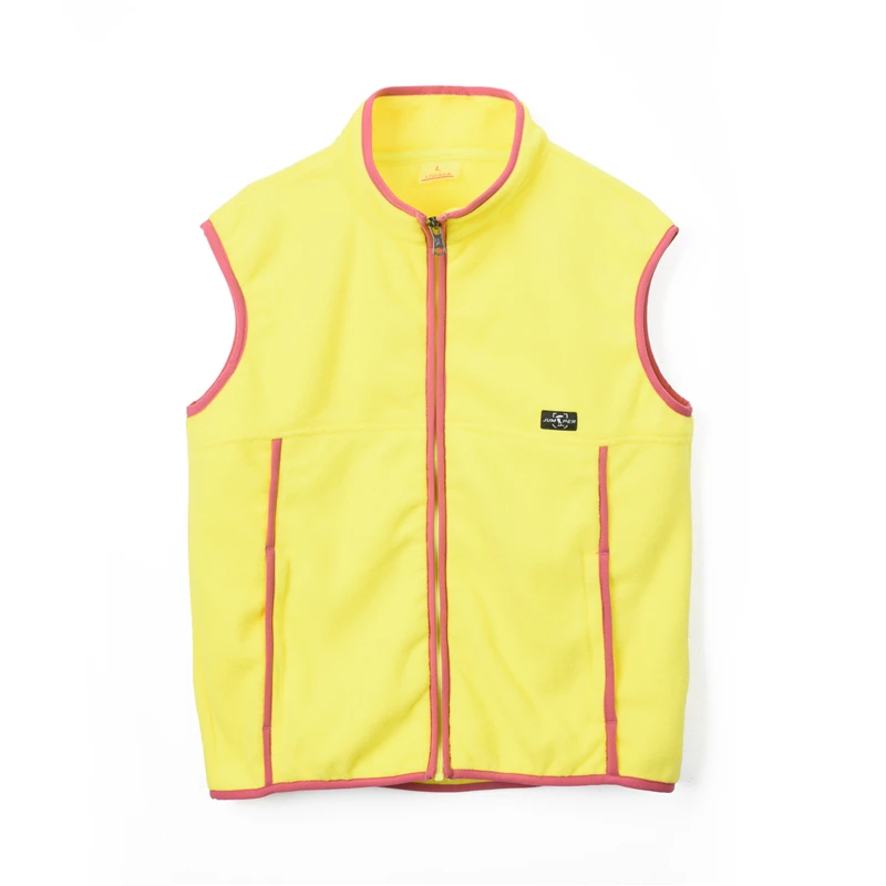 女款春秋户外运动抓绒立领马甲跑步保暖摇粒绒时尚休闲背心女款