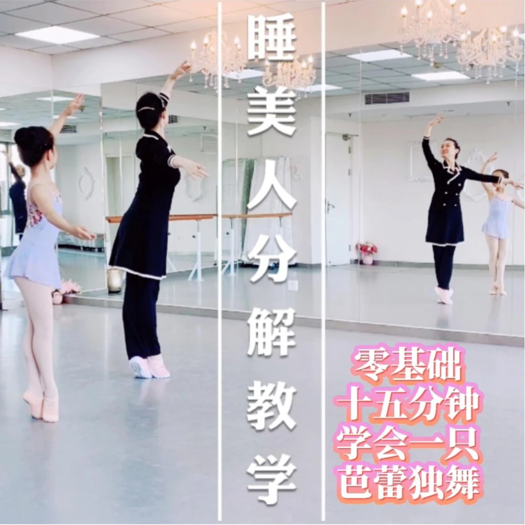 15分钟学芭蕾独舞《睡美人》
