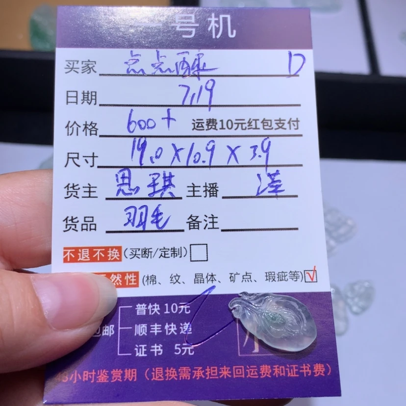【闪购商品】翡翠颈饰未镶嵌“****y
