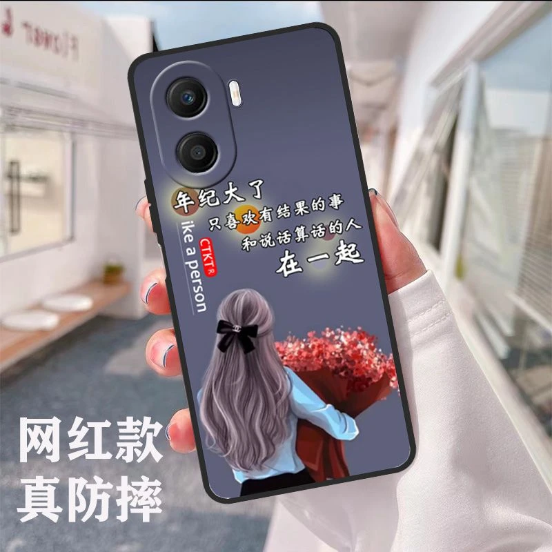 华为荣耀play7tpro手机壳Dio-AN00全包边防摔男女新款网红硅胶
