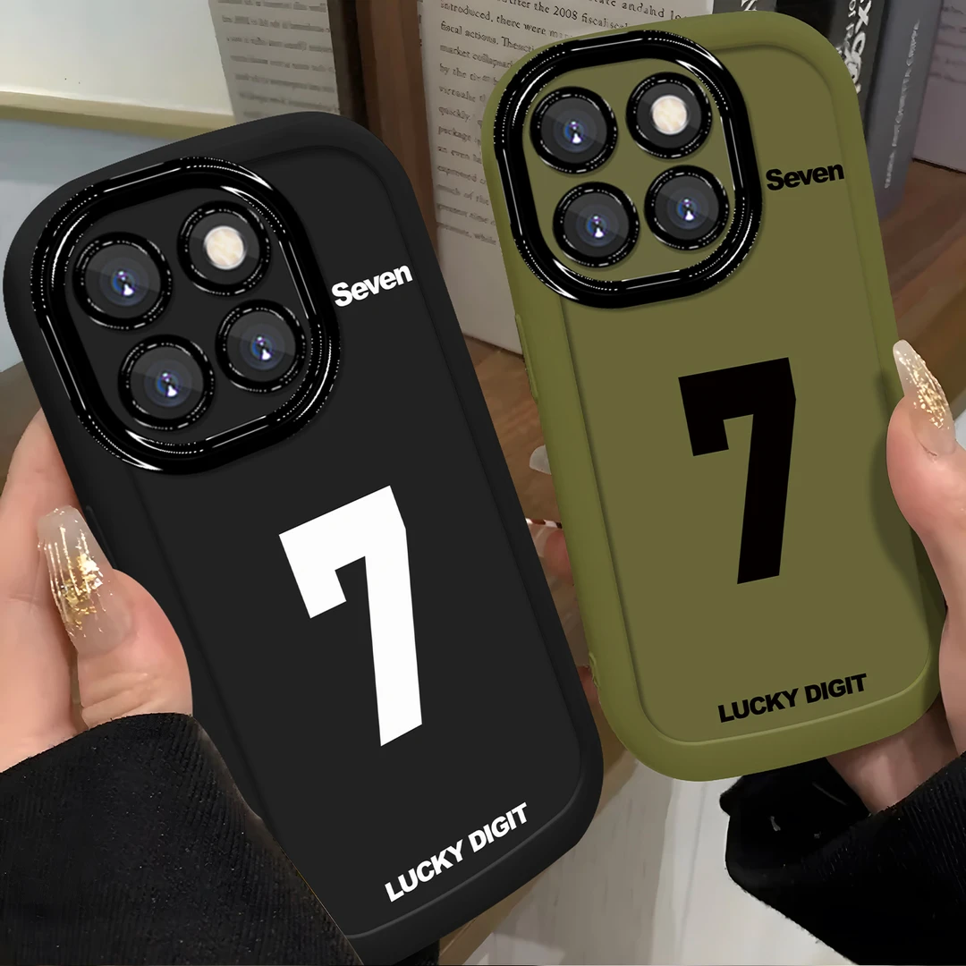 适用于【小米】14个性简约幸运数字7时尚男女款手机壳
