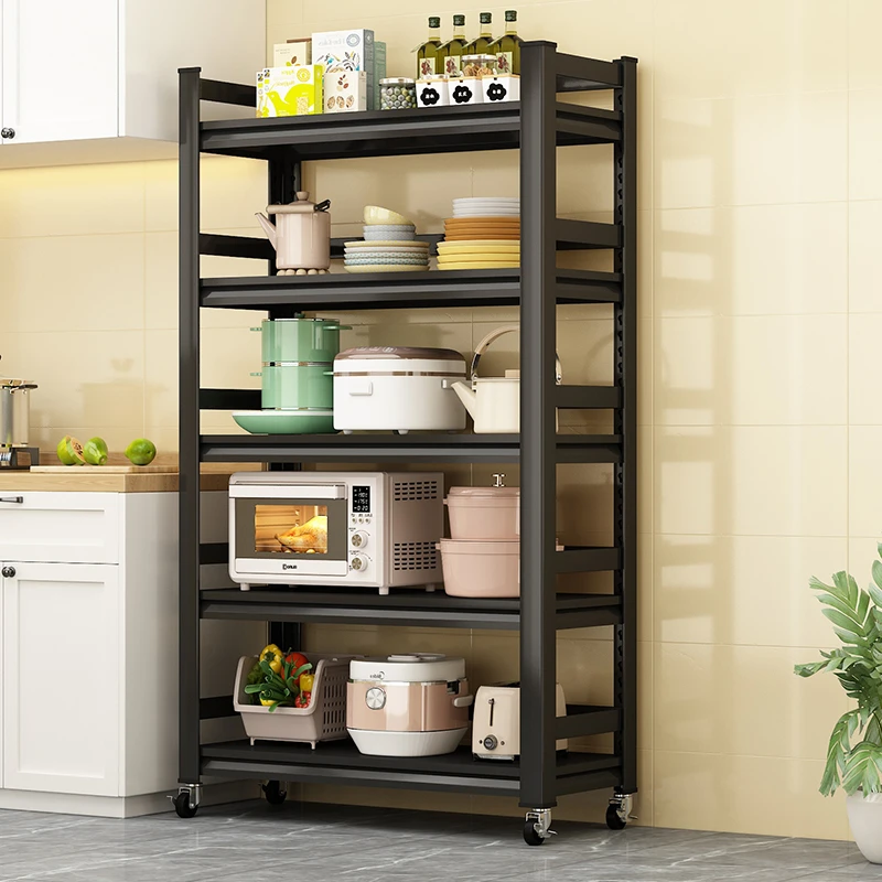 源头工厂直销货架碳钢置物架落地多层储物架仓储超市货架收纳架子