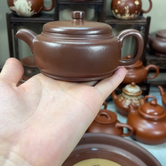 紫砂茶壶全手工制作