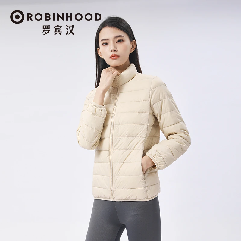 【2025年新品爆款】罗宾汉女立领百搭时尚修身秋羽绒服-R238Y51131