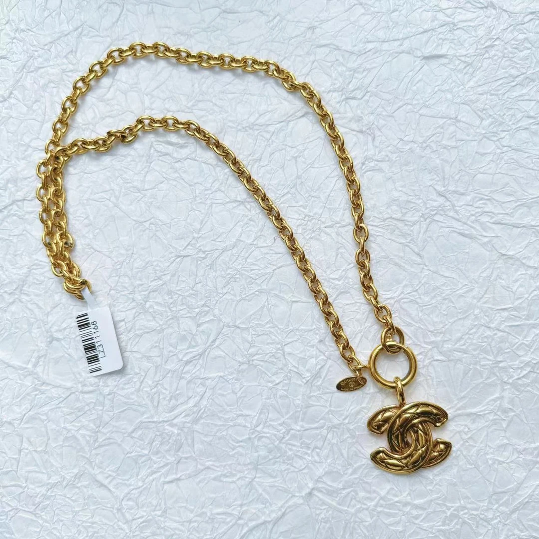 95新 Chanel/香奈儿 柚礼中古Yooli vintage/小鸟项链lz311168