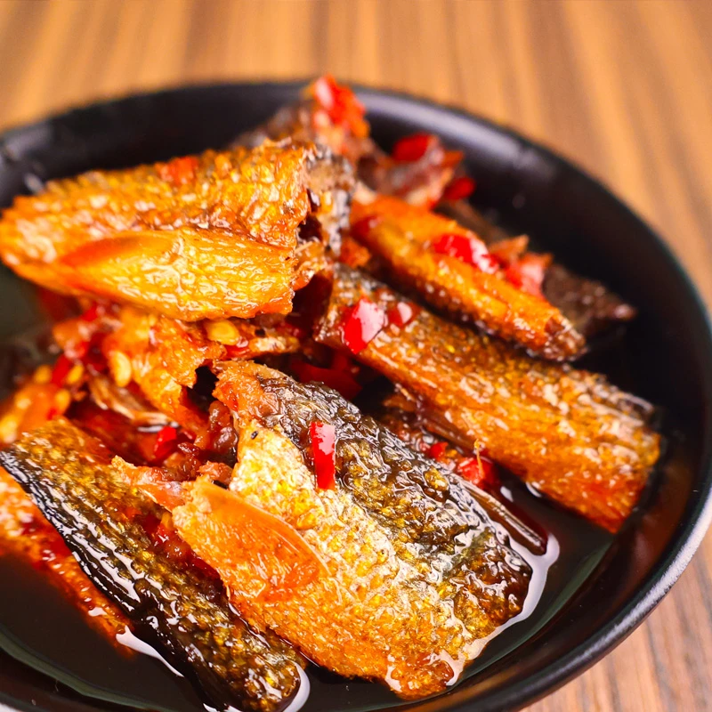 康禧泰湖南特产开盖香辣手撕鱼瓶装即食手撕辣鱼下饭鱼干280g
