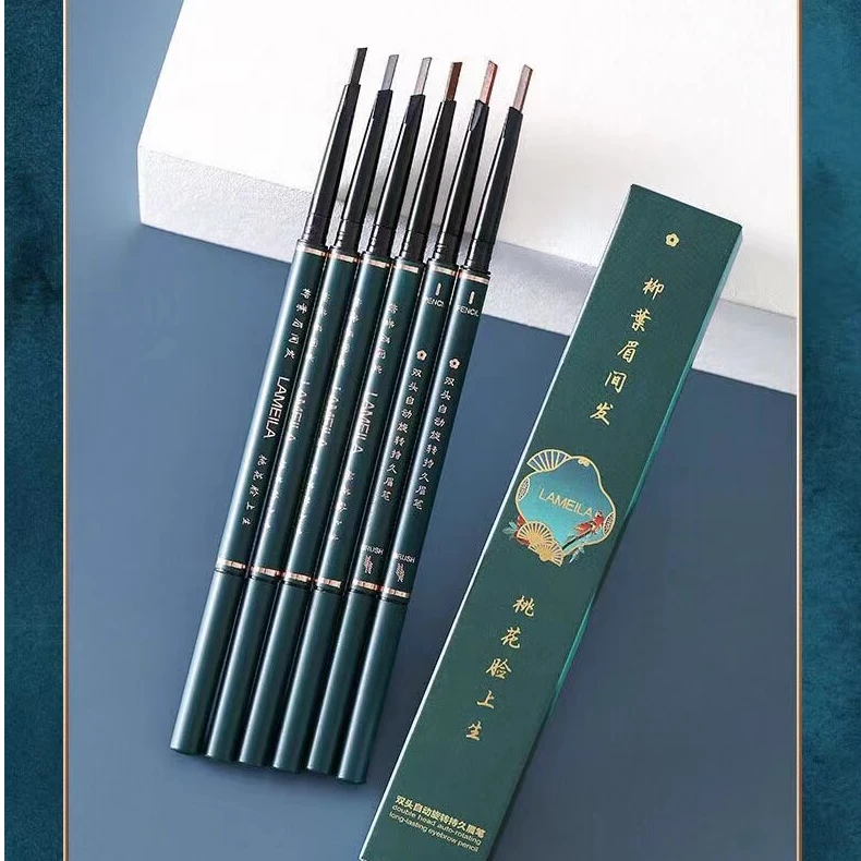 拉美拉双头自动旋转持久眉笔
