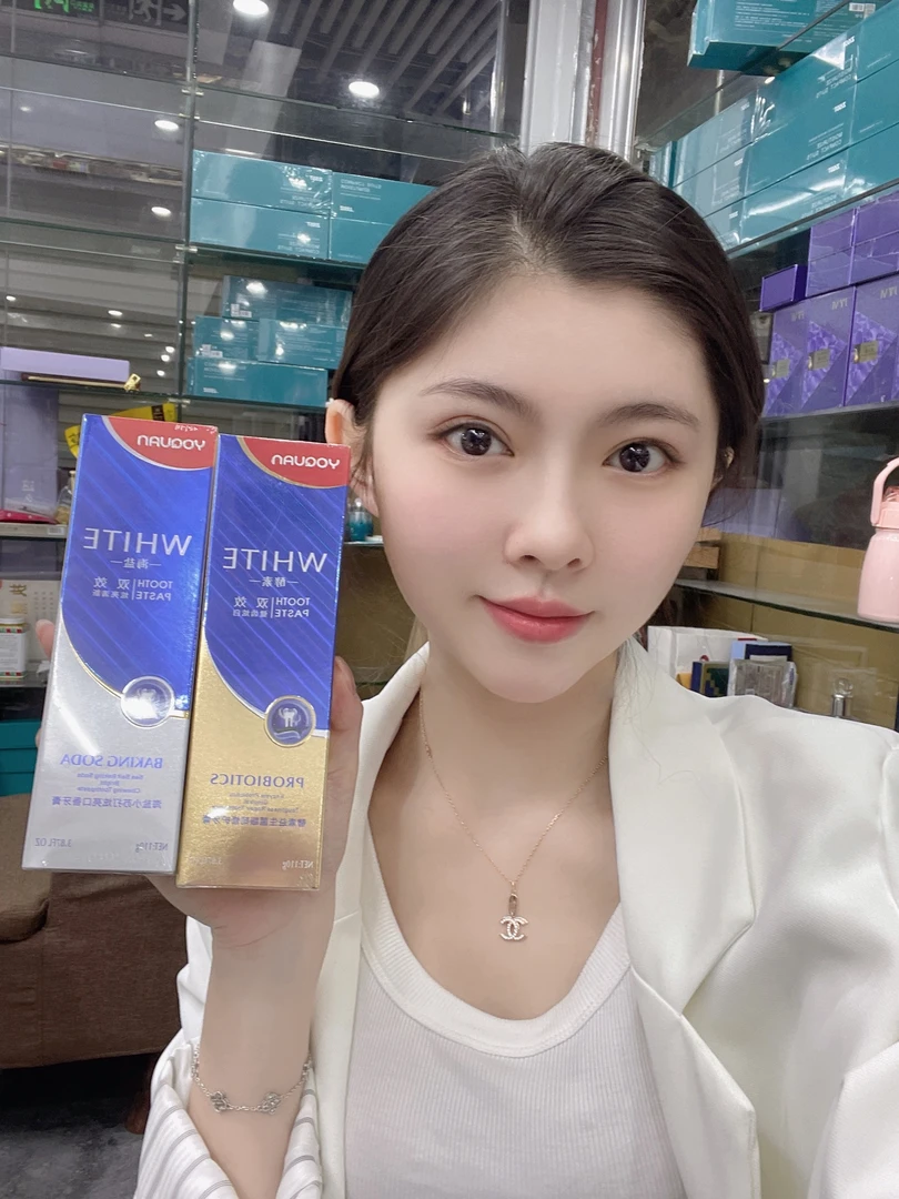早晚牙膏海盐小苏打酵素益生菌