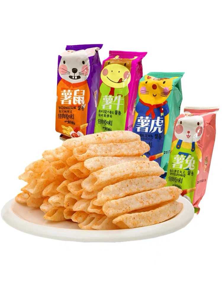 十二生肖薯条新西兰番茄味搭配番茄酱