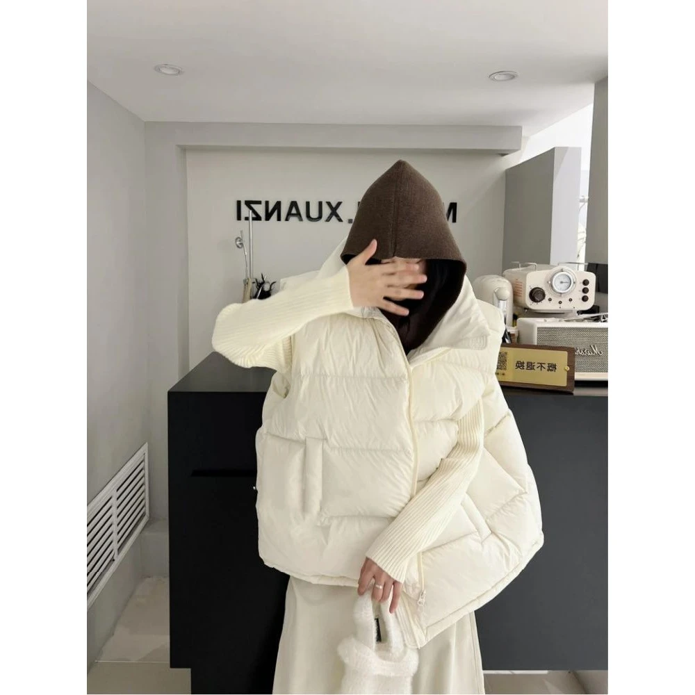 外穿棉马甲洋气马夹2025新款小个子爆款坎肩时髦洋气女宽松