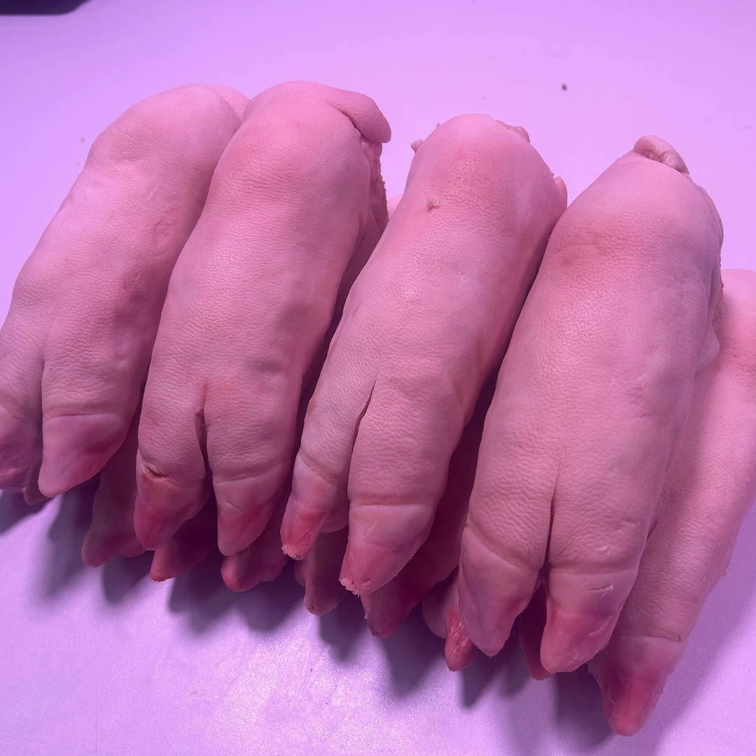 【猪前蹄5斤】 整个发货 京东包邮 冷冻一晚发货