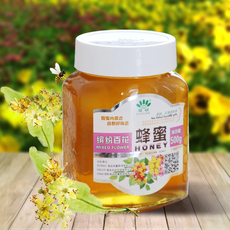 花冠缤纷百花蜂蜜500g