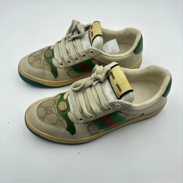 37码/gucci脏脏鞋/无盒/95新/板鞋/公价4100