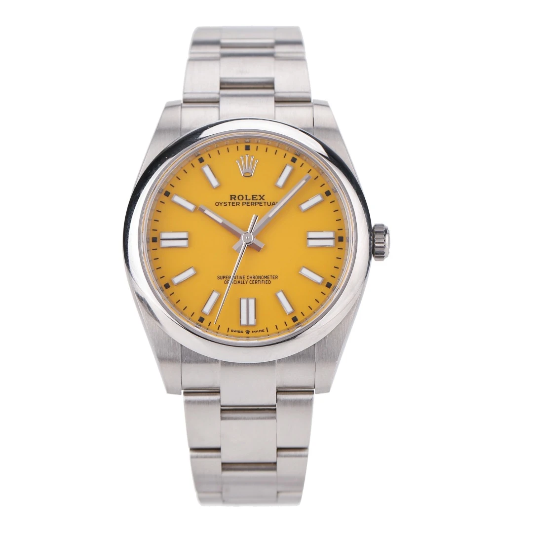 99新 Rolex/劳力士 蚝式恒动124300皮卡丘41MM精钢自动机械男表