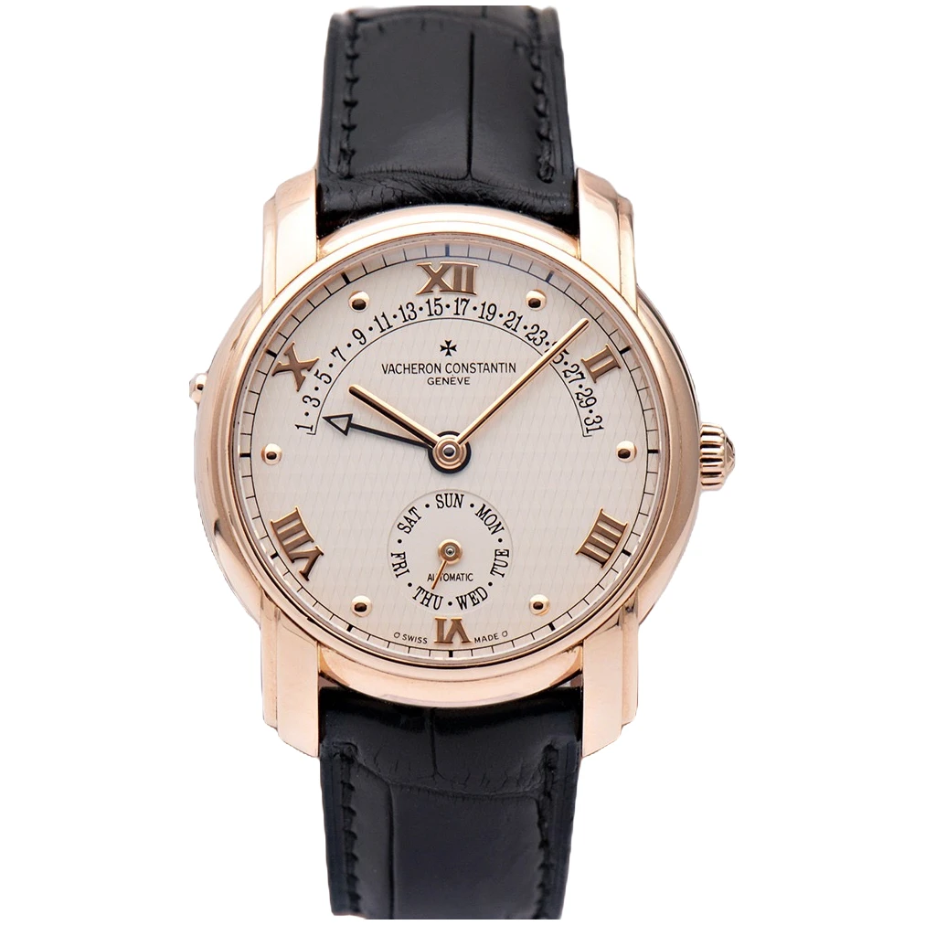 99新 Vacheron Constantin/江诗丹顿 马耳他47245/18k玫瑰金/38mm