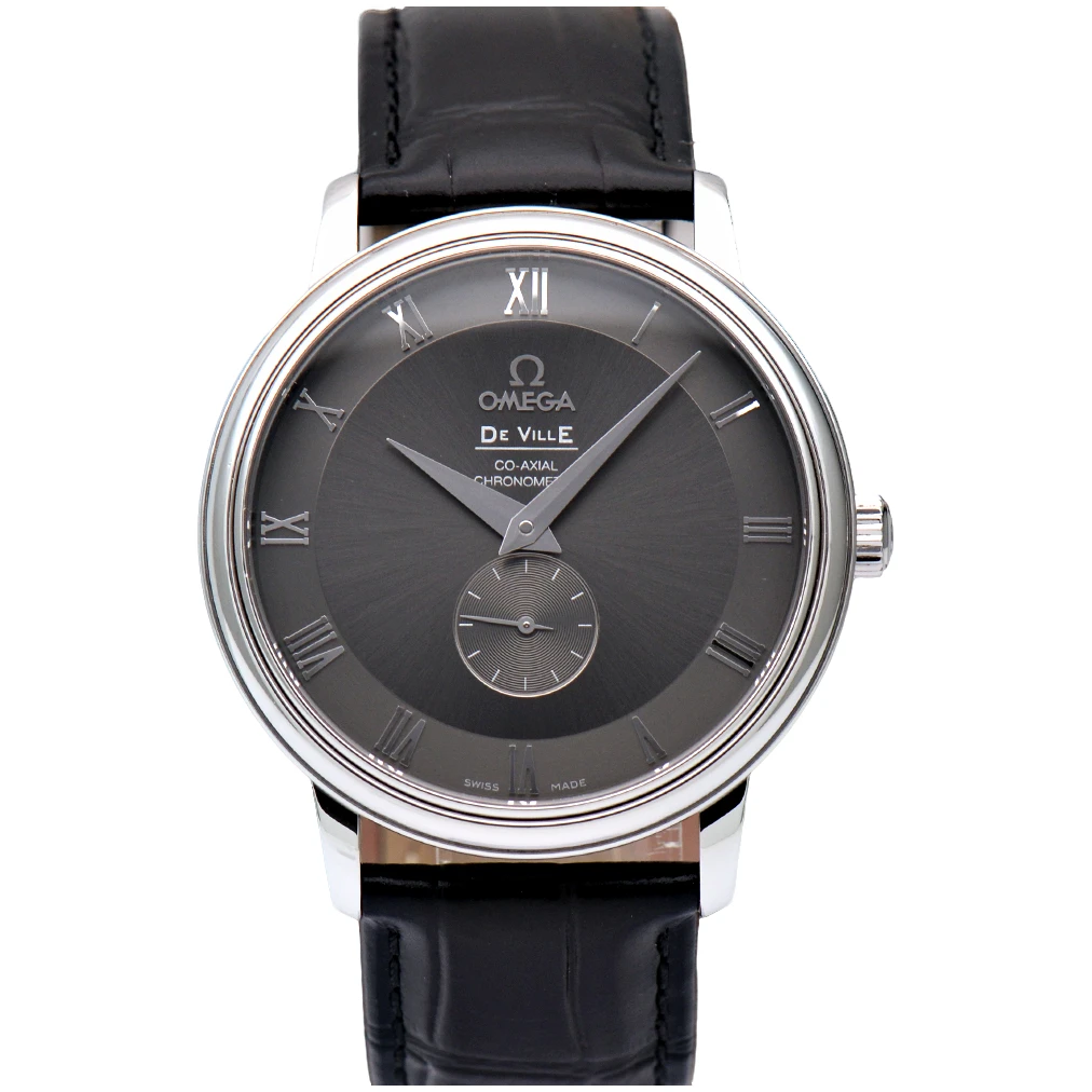 99新 Omega/欧米茄 碟飞系列4813.40.01精钢39MM自动机械男表